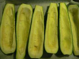 Barchette di zucchine